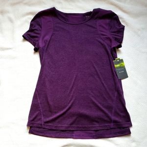 🌻NWOT - Tek Gear Dry Tek Top, Plum, Women's Small Activewear